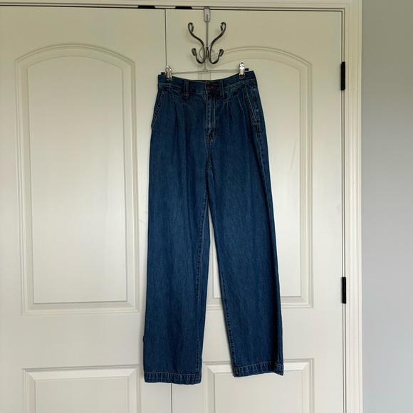 Madewell Wide Leg Trouser Jeans - Picture 1 of 6